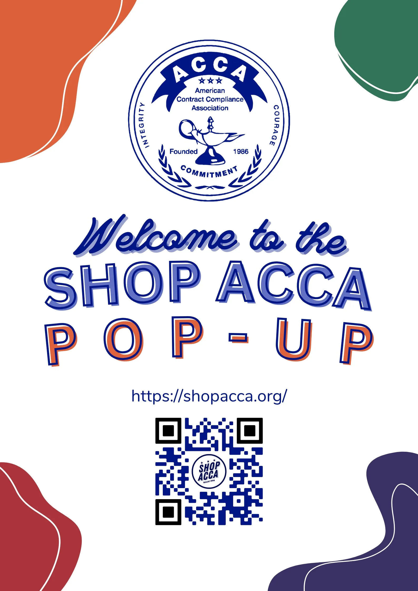 ACCA x Recess U pop-up poster