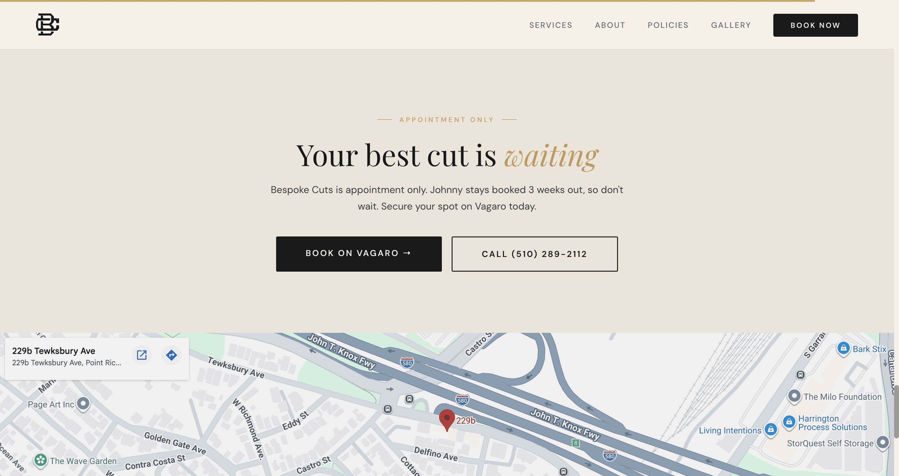Bespoke Cuts Gallery & Booking